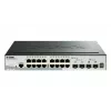 D-Link 52-poorts Gigabit Stackable POE Smart Managed Switch inclusief 4 x 10G SFP+