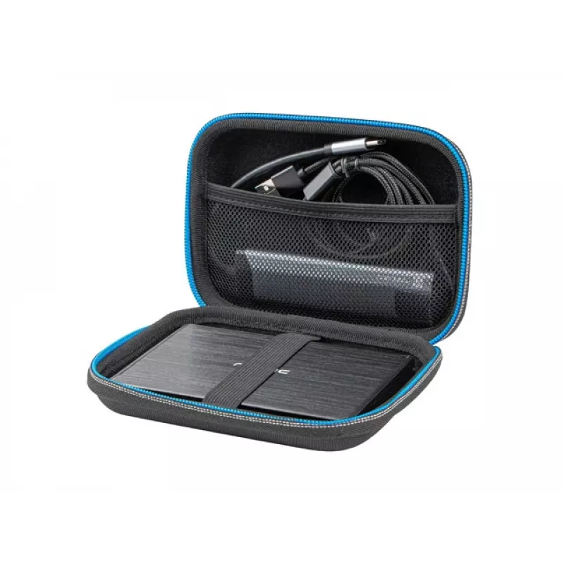 NATEC Krill 2 reisorganizer voor HDD/SSD/accessoires/kabels zwart