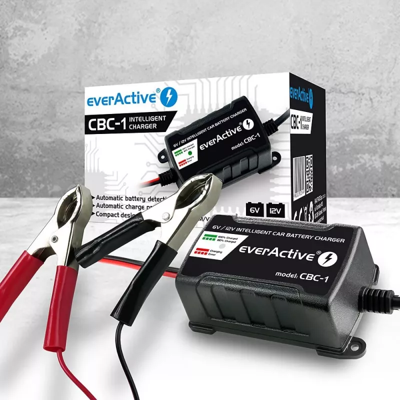 Autoaccu-oplader everActive CBC1 6V/12V