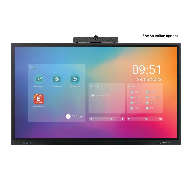 Digital-signage flatscreen Sharp PN-LC752 75 inch LCD 4K Ultra HD 3840 x 2160