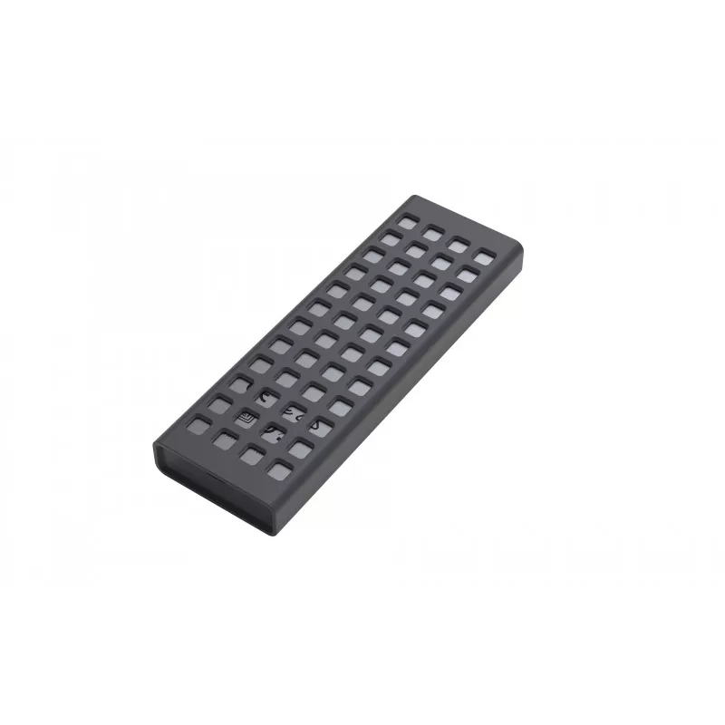 SSD-behuizing Lexar E6 zilver M.2, PCIe, USB 3.2 Gen 2 (10 Gbit/s), USB‑C, aluminium, enkele M.2 tot 4 TB