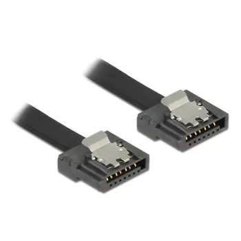 SATA-kabel DeLOCK 0,2m 2xSATAIII zwart