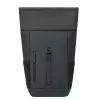 Rugzak Rivacase 7826 Eden 14 ECO zwart rolltop voor 14-inch laptops