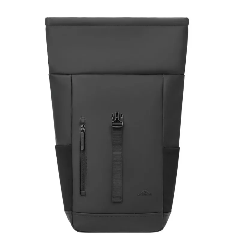 Rugzak Rivacase 7826 Eden 14 ECO zwart rolltop voor 14-inch laptops