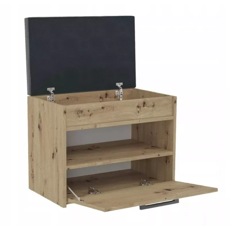 Topeshop PARMA MINI ARTISAN schoenenorganizer gesloten eiken