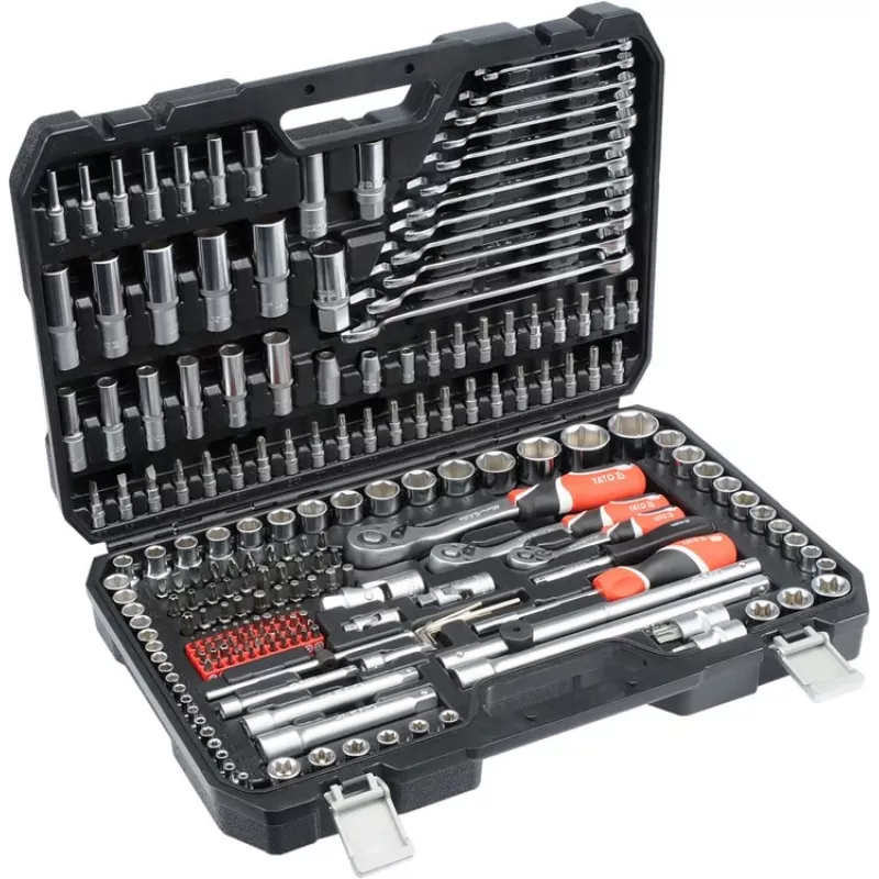 YATO YT-38841 1/4 inch, 3/8 inch, 1/2 inch dopsleutelset