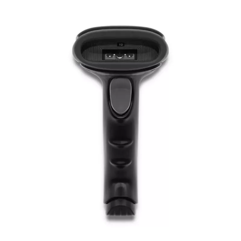 Qoltec 50866 1D CCD laser barcodescanner, USB, zwart