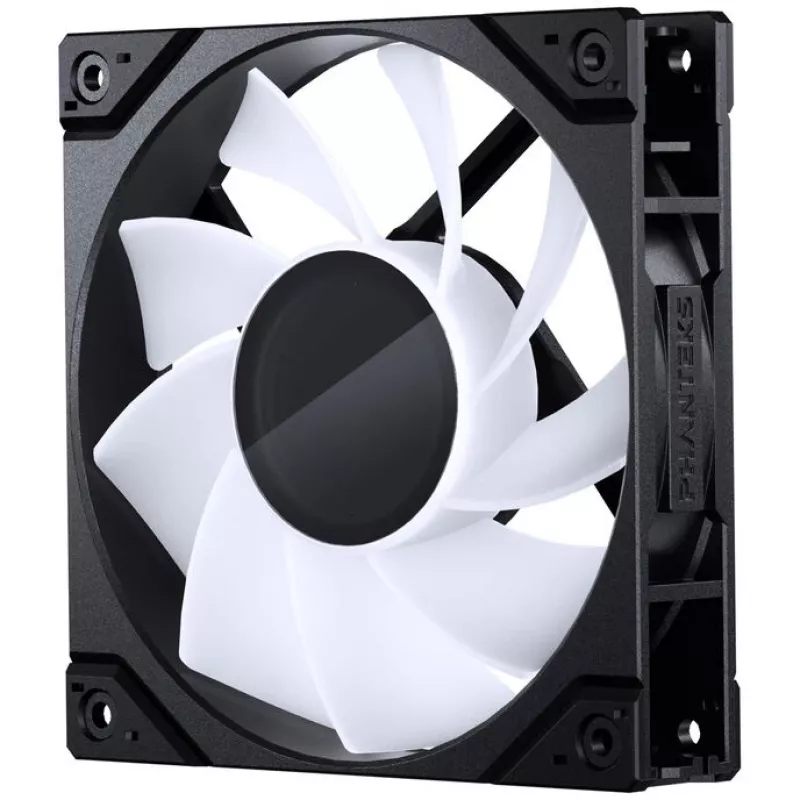 Phanteks M25 Gen2 PH-F120M25R_G2_DBK01 120 mm PWM D-RGB behuizingsventilator, Reverse Airflow, zwart