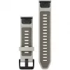 Quickfit, band, smartwatch, grijs, zand, Garmin, Approach S70 - 42 mm, D2 Delta S