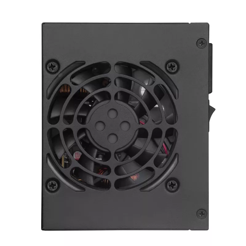 SilverStone SST-SX450-B - voeding (intern) - ATX12V 2.4/ SFX12V - 80 PLUS Bronze - AC 90-265 V - 450 Watt - actieve PFC - zwart
