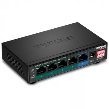 TRENDNET 5-poorts Gigabit PoE+ switch 60W