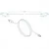 Teltonika 4-pin-naar-4-pin-stroomkabel, Zwart, 1 m, ingangsspanning 30 V, ingangsstroom 2 A