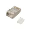 Extralink CAT6 FTP RJ45 stekker 8P8C stekker/bus transparant