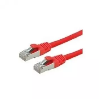 VALUE S/FTP-(PiMF-)patchkabel Cat.6, LSOH, Rood, 0,5 m (21.99.1221)