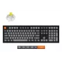Mechanisch full-size-toetsenbord Keychron K10 Max QMK — USB, RF draadloos, Bluetooth, 108 toetsen, RGB, zwart
