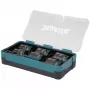 Makita E-16592 slagschroevendraaier-dopsleutel dopsleutelset zwart, turquoise