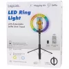 LogiLink Smartphone-ringlamp met selfie-stick-statief, DM 20cm (AA0156)