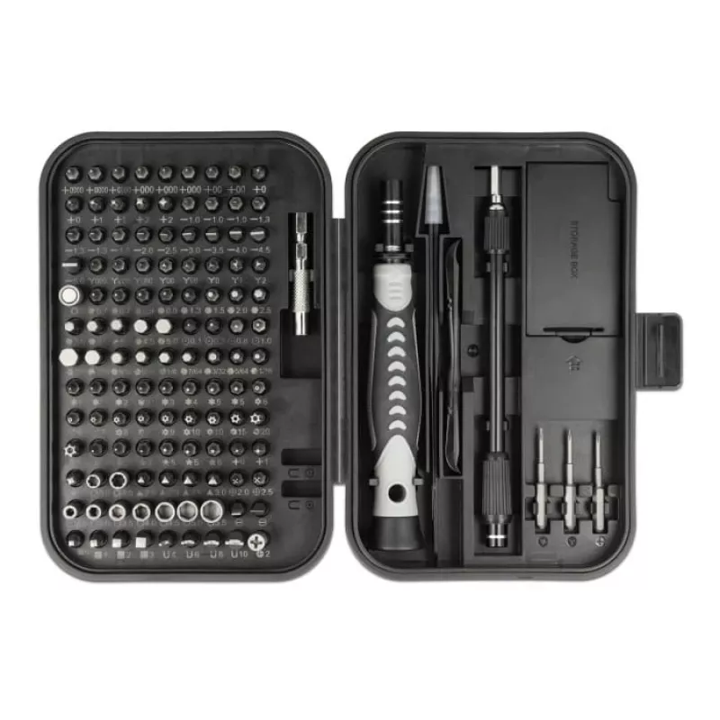 Handmatige schroevendraaierset DeLOCK 64167 precisieschroevendraaier 105 mm breedte 155 mm lengte 52 mm hoogte