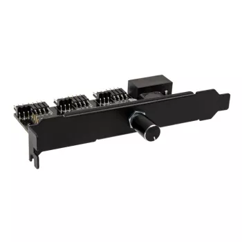 Lamptron CFM36 ventilator- en RGB-LED-controller voor PCI-slot, zwart