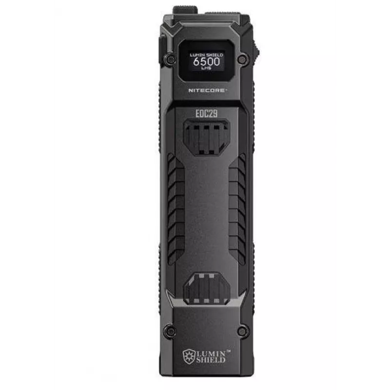 Zaklamp Nitecore EDC29 roestvrijstalen behuizing, 2 LED's, 15–6500 lm, IP54, USB oplaadbaar