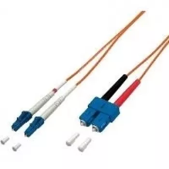 DeLOCK 84612 glasvezelkabel 2 m LC ST OS2 geel (84612)