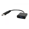 Adapter DisplayPort naar VGA zwart