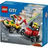 LEGO CITY 60458 Pizza vs. brandweerwagen
