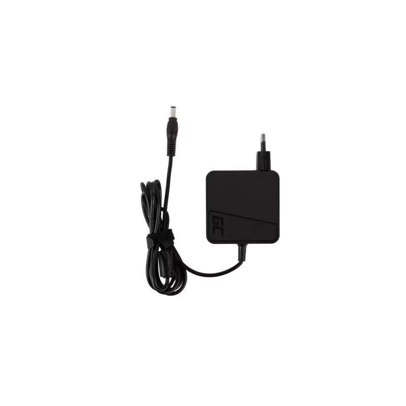 Voeding Green Cell AD25PV2 65W, 19V 3,42A AC/DC-laptopoplader, zwart
