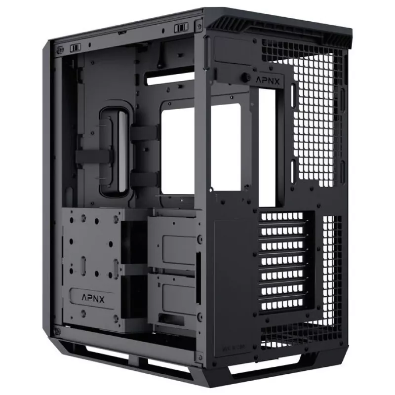 APNX V1-BK-v1 Midi Tower zwart
