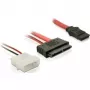 DeLOCK - Serial ATA-adapter - SATA-stekker (22 pin) - 16-polig Micro SATA (61695)