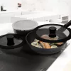 Pannenset Maestro MR-4800-7, 7-delige pan- en koekenpannenset