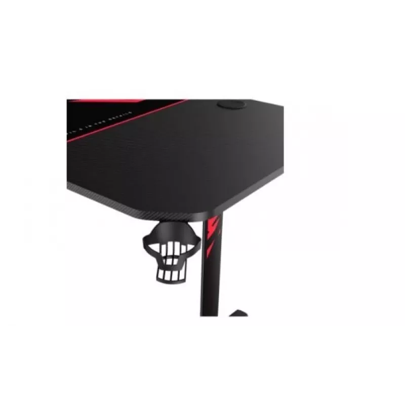 Tafel DIABLO CHAIRS X-Mate zwart rechthoekig carbonfiber 1600x750x755 mm