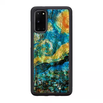 Hoes iKins voor Samsung Galaxy S20 – zwart sterrennacht-design