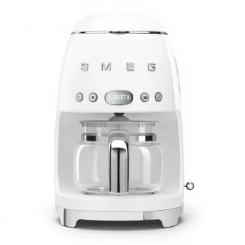 Filterkoffiezetapparaat Smeg 1,4L DCF02WHEU wit