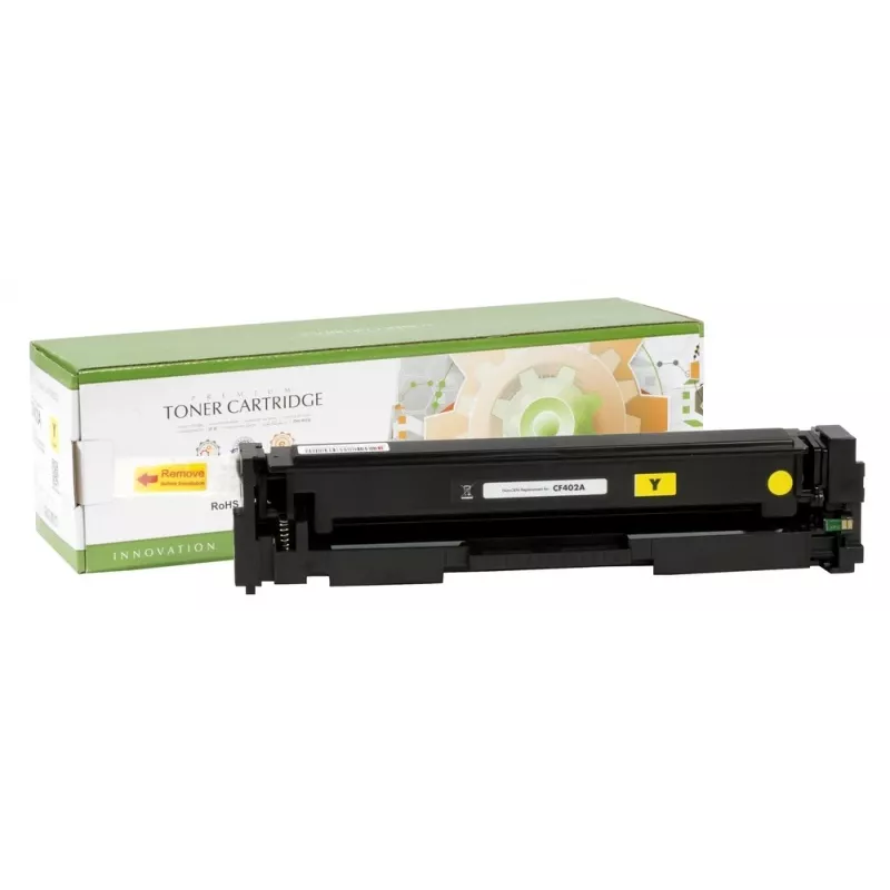 Compatibel Static Control Hewlett-Packard CF402A / Canon CRG 045 geel, 1400 pag.