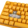 Ducky One 3 gele gaming-toetsenbord, RGB-LED - MX-Clear (US)