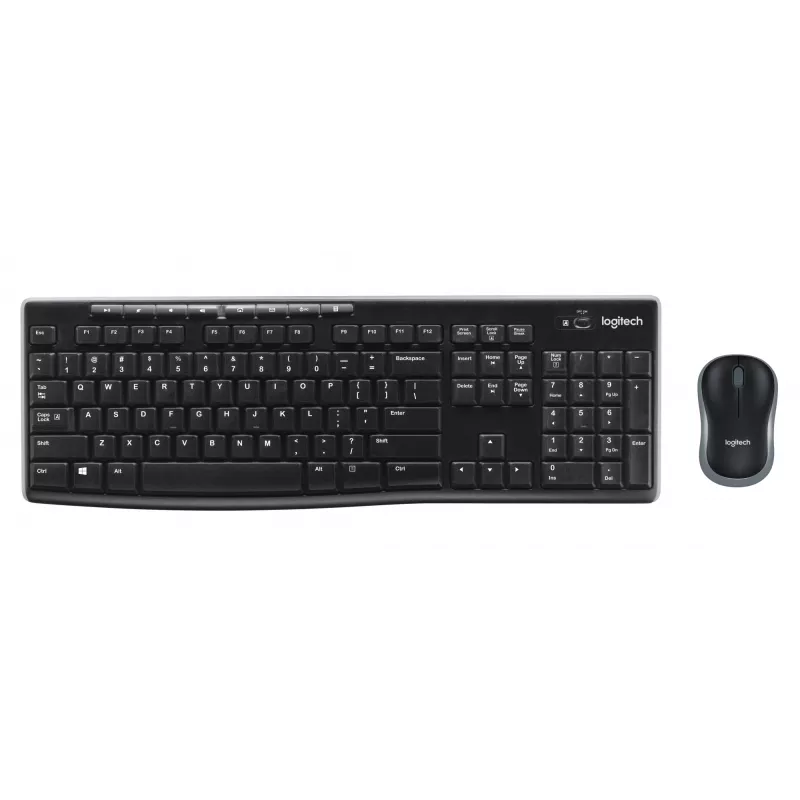 Draadloze toetsenbord- en muisset Logitech MK270