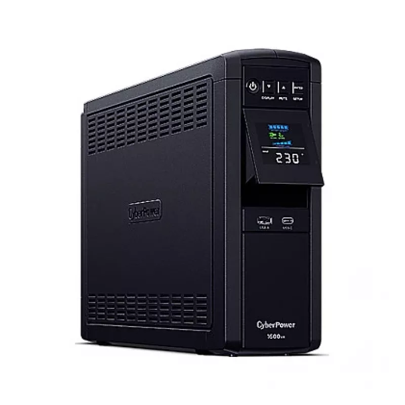 CyberPower CP1600EIPFCLCD noodstroomvoorziening (UPS) line-interactive 1,6 kVA 1000 W 6 AC-uitgangen