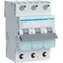 Hager MBS306. Nominale stroom: 6 A. Type: B-type, aantal modules (max.): 3 modules (MBS306)