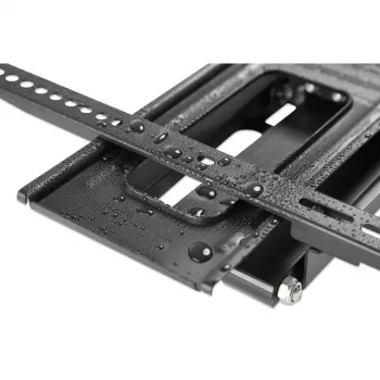 Manhattan buitenmuurbeugel voor televisies en monitors, volledig beweegbaar, voor 37-65-inch schermen, VESA 200x200-600x400 mm, tot 50 kg, weerbestendig, zwart