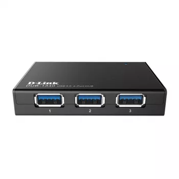 USB-hub D-Link DUB-1340 zwart