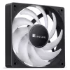 JONSBO SL-120CW 120 mm RGB-behuizingsventilator, 3-pins, wit