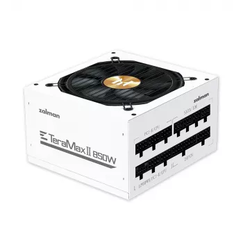 Zalman ZM850-TMX2 TerraMax II Wit 80 Plus Gold Voeding Volledig modulair ATX 3.0 PCIe 5.0 - ATX - 80 PLUS Gold