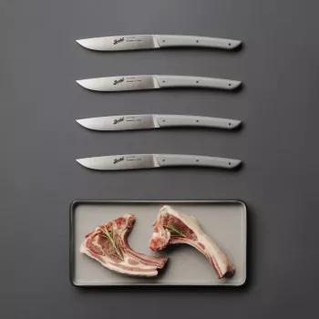 Berkel steakmessen set 4-delig kleur grijs
