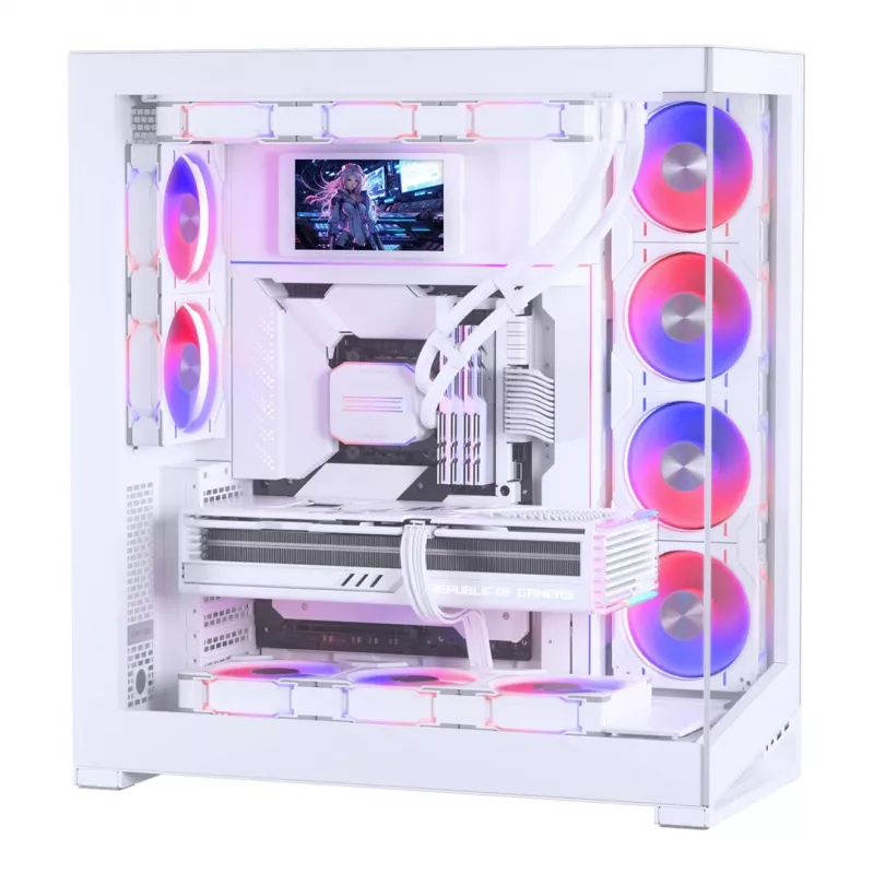 LCD-paneelkit Phanteks PH-HRLCD_WT01 universeel 5V 80mm