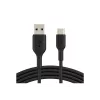 USB-A naar USB-C kabel 3m zwart