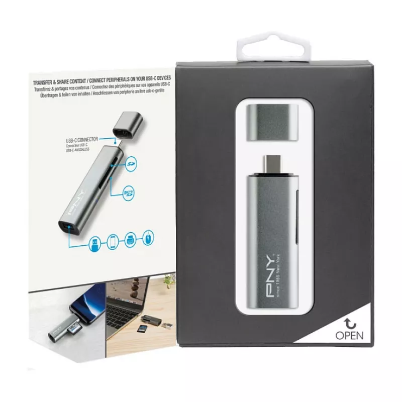 Kaartlezer PNY R-TC-UA-3N1E01-RB