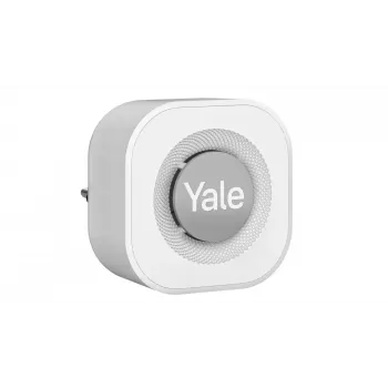 Yale deurbel-gong grijs, wit