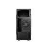 PC-behuizing NATEC Helix Mini Tower zwart — microATX/Mini-ITX, 3×3,5 inch + 5×2,5 inch, 33 cm GPU, USB-C/USB-A aansluitingen