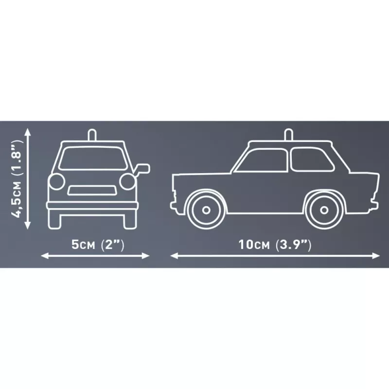 Trabant 601 Politie, constructiespeelgoed